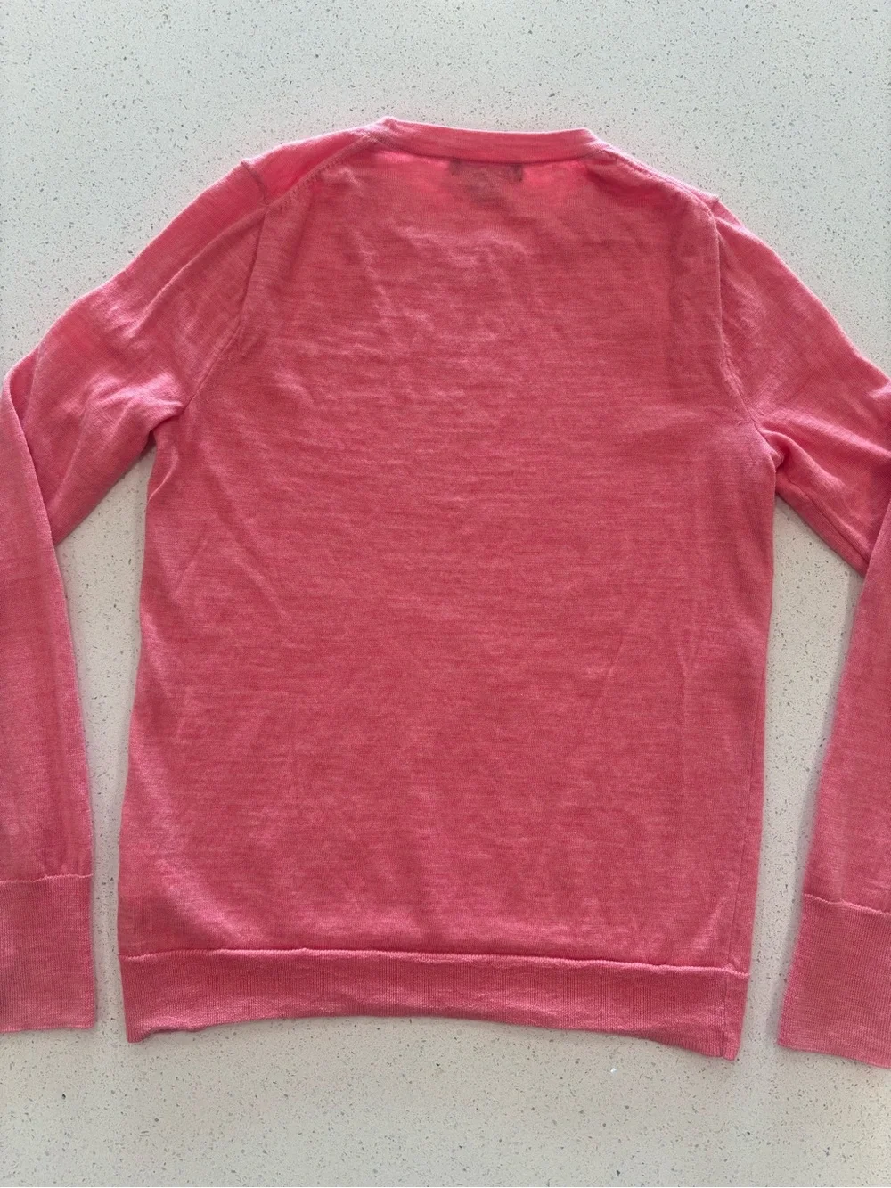 J. Crew Women’s 100% Merino Wool Crewneck Sweater - Coral Pink XS